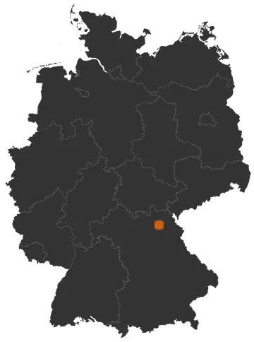 Deutschlandkarte: Wo ist Himmelkron