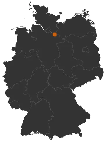 Hittbergen auf der Kreiskarte