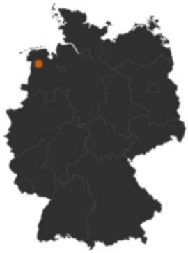 Deutschlandkarte: Wo ist Holtland