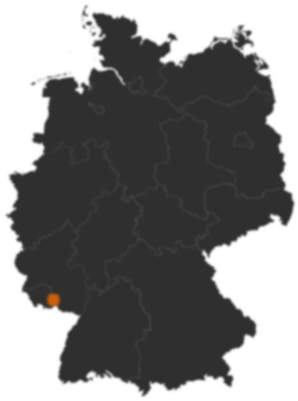 Deutschlandkarte: Wo ist Homburg