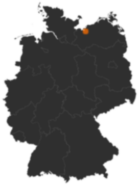 Deutschlandkarte: Wo ist Hornstorf