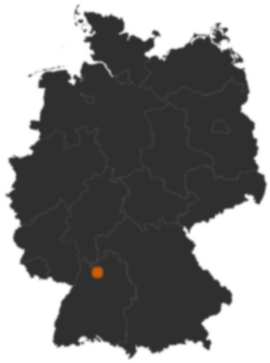 Deutschlandkarte: Wo ist Hüffenhardt
