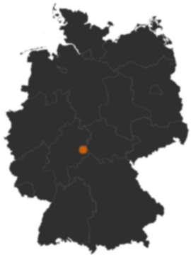 Hünfeld in der hessischen Rhön (Hessen) - Stadtplan, Wetter