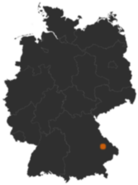Deutschlandkarte: Wo ist Hunderdorf