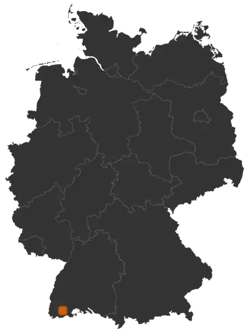 Deutschlandkarte: Wo ist Ibach