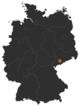 Deutschlandkarte: Wo ist Jahnsdorf/Erzgebirge