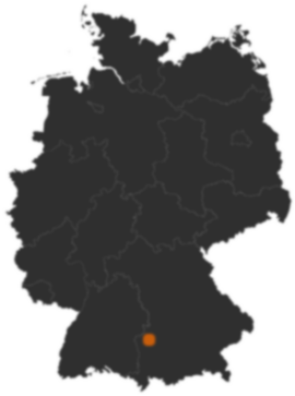 Deutschlandkarte: Wo ist Jettingen-Scheppach