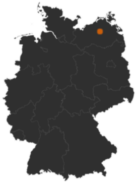 Deutschlandkarte: Wo ist Jördenstorf
