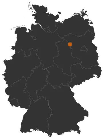 Deutschlandkarte: Wo ist Kamern
