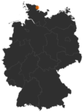 Deutschlandkarte: Wo ist Kappeln
