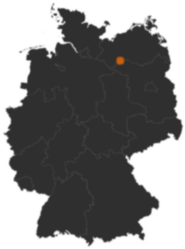 Deutschlandkarte: Wo ist Karrenzin