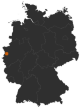 Deutschlandkarte: Wo ist Kempen
