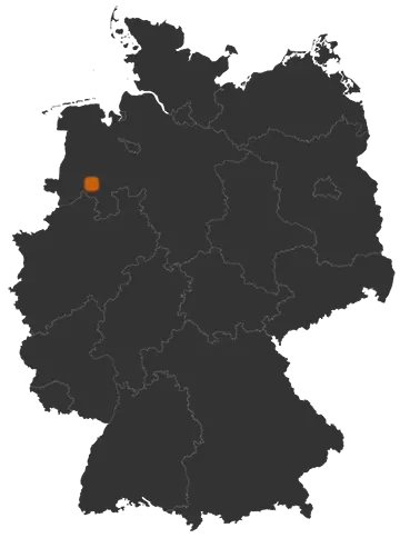 Kettenkamp auf der Kreiskarte