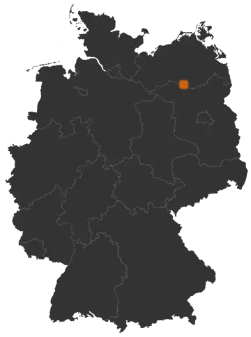 Deutschlandkarte: Wo ist Kieve