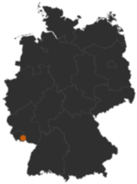 Deutschlandkarte: Wo ist Kirkel