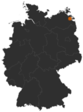 Deutschlandkarte: Wo ist Klein Bünzow