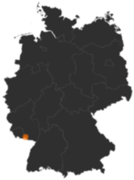 Deutschlandkarte: Wo ist Kleinsteinhausen