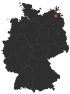 Deutschlandkarte: Wo ist Kruckow