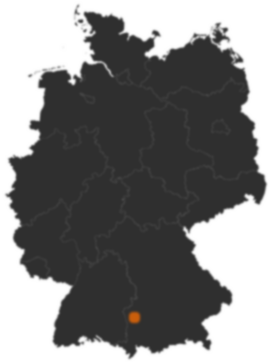 Deutschlandkarte: Wo ist Krumbach