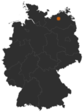 Deutschlandkarte: Wo ist Laage