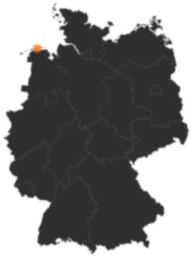 Deutschlandkarte: Wo ist Langeoog