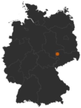 Deutschlandkarte: Wo ist Leipzig