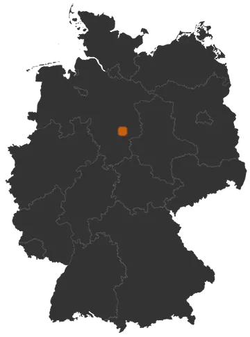 Deutschlandkarte: Wo ist Lengede