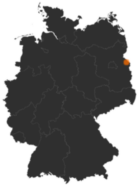 Deutschlandkarte: Wo ist Letschin
