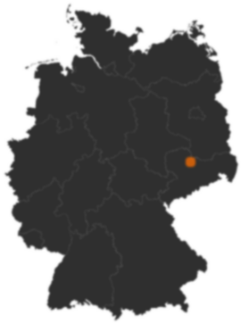 Deutschlandkarte: Wo ist Liebschützberg