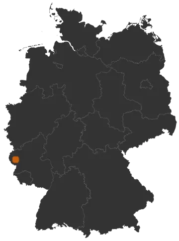 Deutschlandkarte: Wo ist Ließem