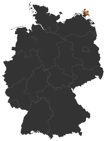 Deutschlandkarte: Wo ist Lietzow