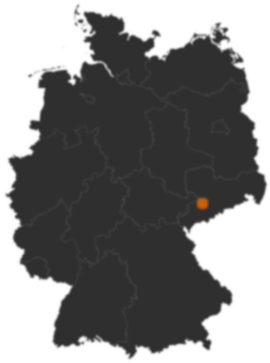 Deutschlandkarte: Wo ist Limbach-Oberfrohna