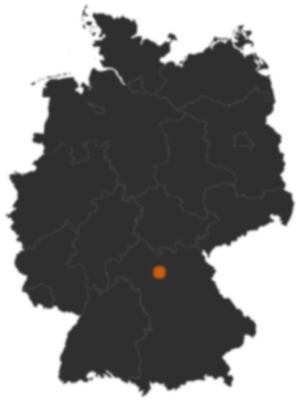 Deutschlandkarte: Wo ist Lisberg