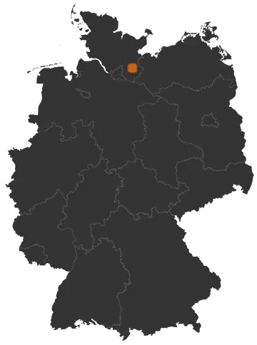 Deutschlandkarte: Wo ist Lüchow