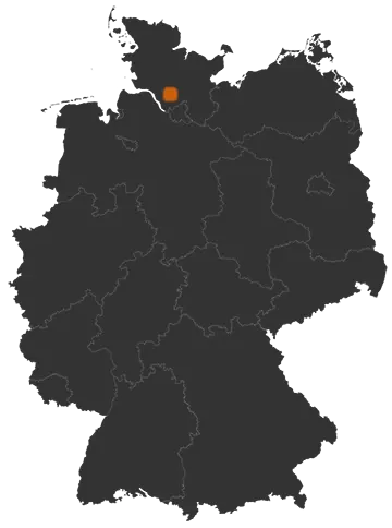 Lutzhorn auf der Kreiskarte