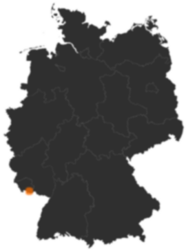 Deutschlandkarte: Wo ist Mandelbachtal