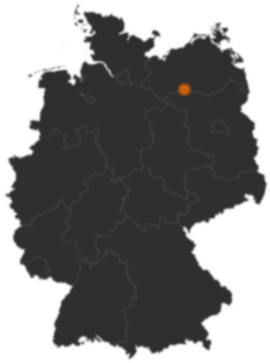 Deutschlandkarte: Wo ist Marienfließ