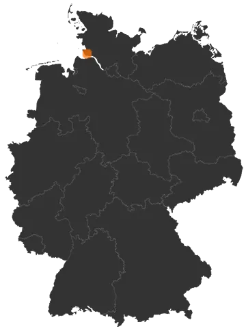 Marne auf der Kreiskarte