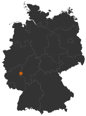 Deutschlandkarte: Wo ist Mittelfischbach