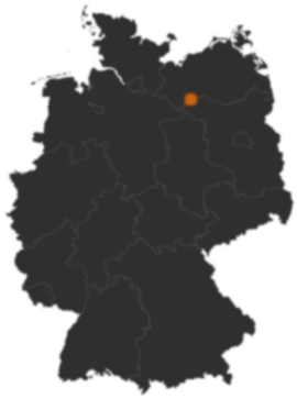 Deutschlandkarte: Wo ist Möllenbeck
