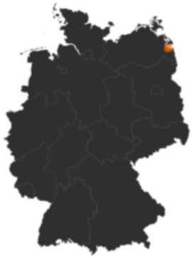 Deutschlandkarte: Wo ist Mönkebude