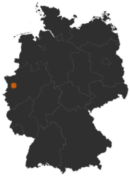 Deutschlandkarte: Wo ist Moers