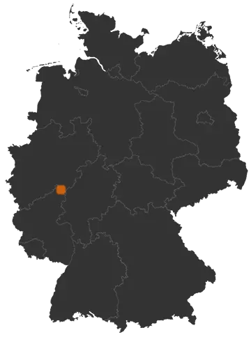 Deutschlandkarte: Wo ist Mudersbach