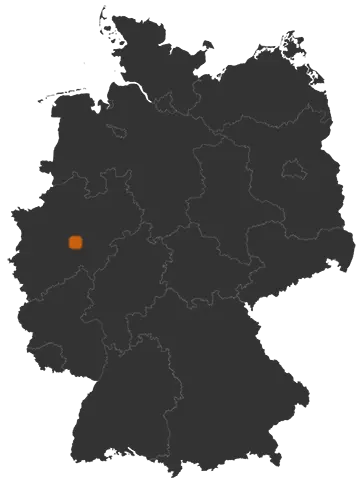 Deutschlandkarte: Wo ist Nachrodt-Wiblingwerde