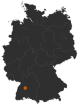 Deutschlandkarte: Wo ist Nagold