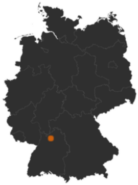 Deutschlandkarte: Wo ist Neckarzimmern