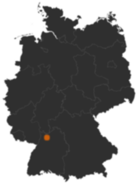 Deutschlandkarte: Wo ist Neidenstein