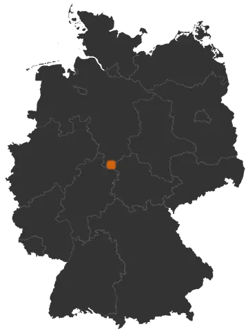 Deutschlandkarte: Wo ist Neu-Eichenberg