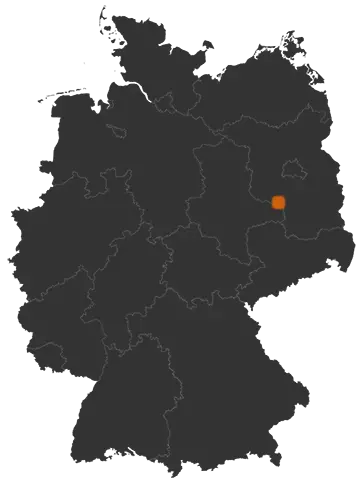 Deutschlandkarte: Wo ist Niedergörsdorf