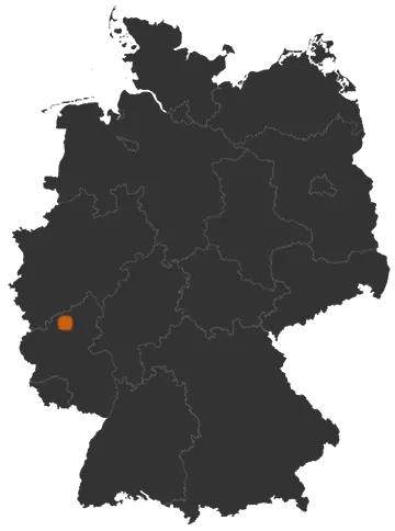 Deutschlandkarte: Wo ist Niederzissen